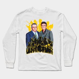 Joe & Anthony Russo - An illustration by Paul Cemmick Long Sleeve T-Shirt